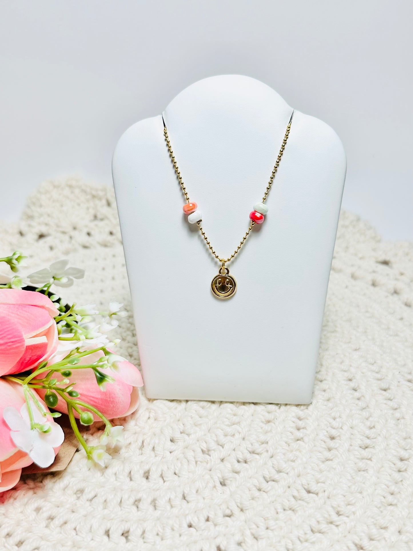 Happy Face Necklace