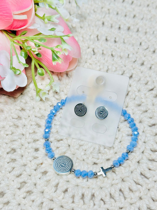 Padre Nuestro Silver Set