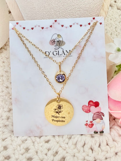 Mujer con Propósito Necklace