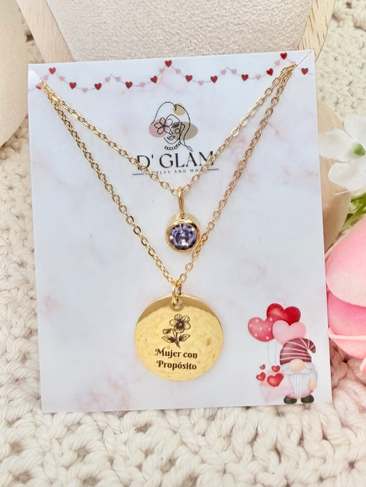 Mujer con Propósito Necklace