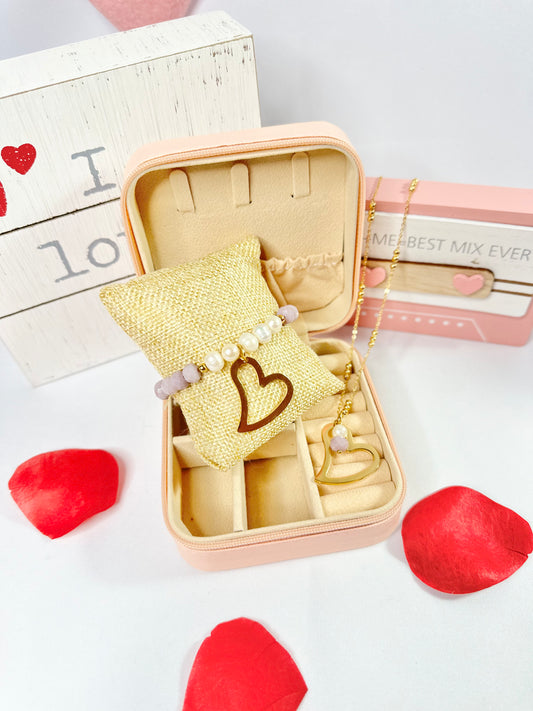 Gold Heart Set