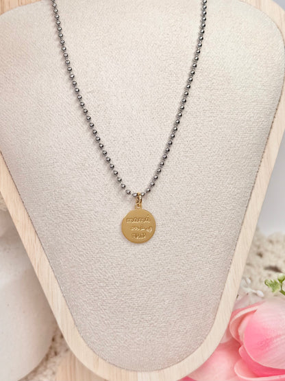 Mamá Eres La Mejor Necklace