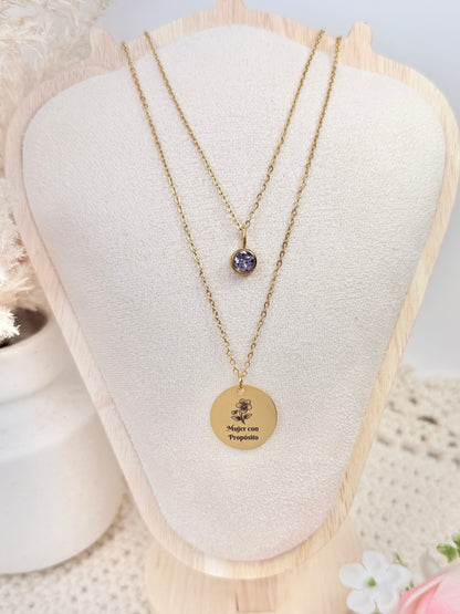 Mujer con Propósito Necklace